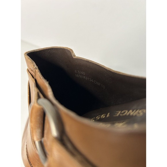 Kork Ease Courtney Leather Harness Mule Boot Brown - Picture 7 of 9